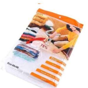 Bolsas Al Vacio Para Ropa De 60 X 80 Cm X 5 Unidades